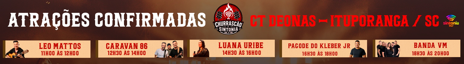 AGUARDE - CHURRASCAO SINTONIA