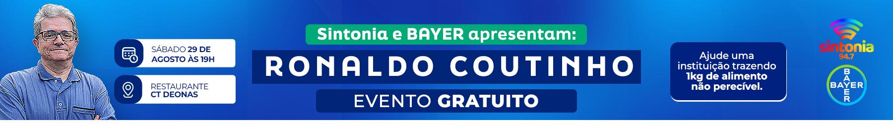 PALESTRA RONALDO COUTINHO - PREVISAO