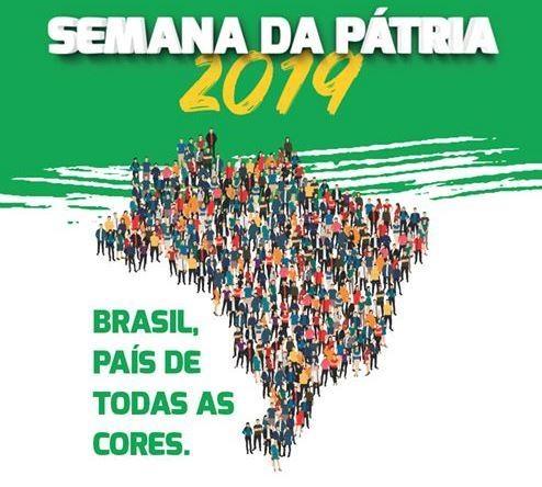 “Brasil, País de Todas as Cores”, é o tema da programação da Semana da Pátria em Alfredo Wagner