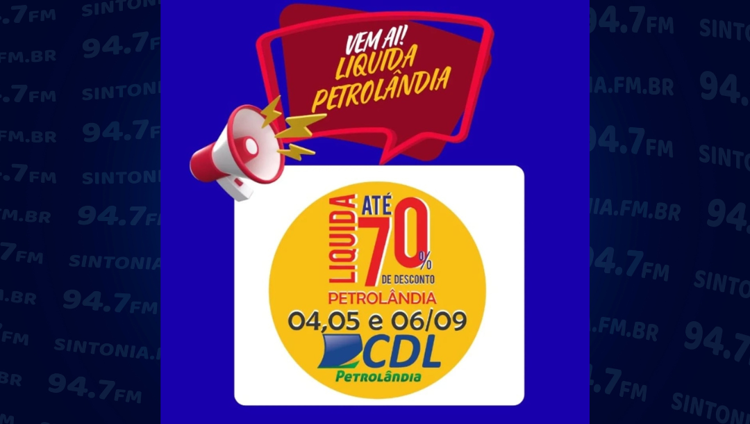 “Liquida Petrolândia” movimenta o comércio local com descontos de até 70%