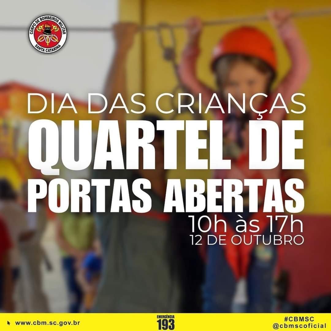 “Quartel de Portas Abertas” acontece neste 12 de outubro em todo o Estado