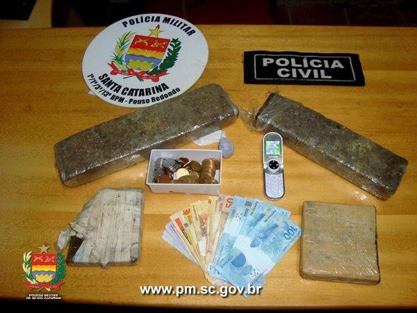Pouso Redondo: ação conjunta entre Polícia Militar e Polícia Civil resulta em prisão de traficante