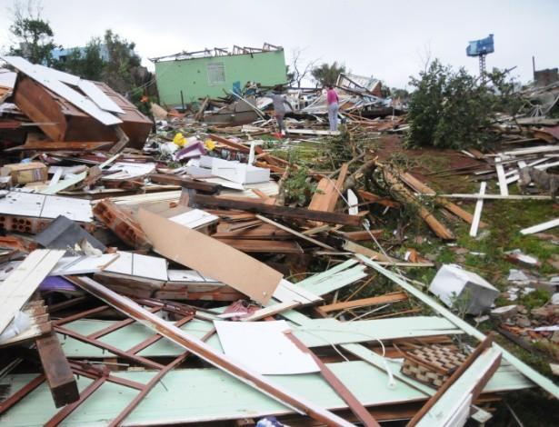 Encerrada campanha de arrecadação de recursos para atingidos pelo tornado em Xanxerê