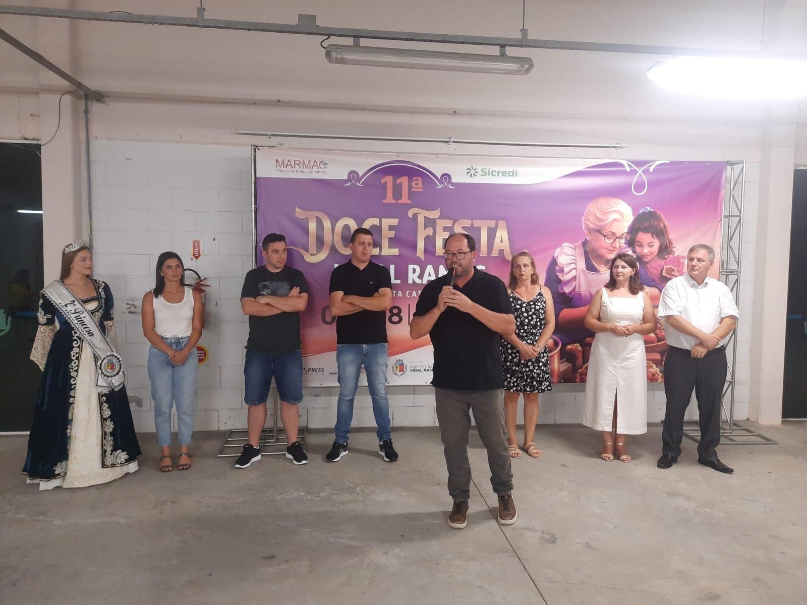11ª Doce Festa é lançada oficialmente com entrada gratuita em Vidal Ramos