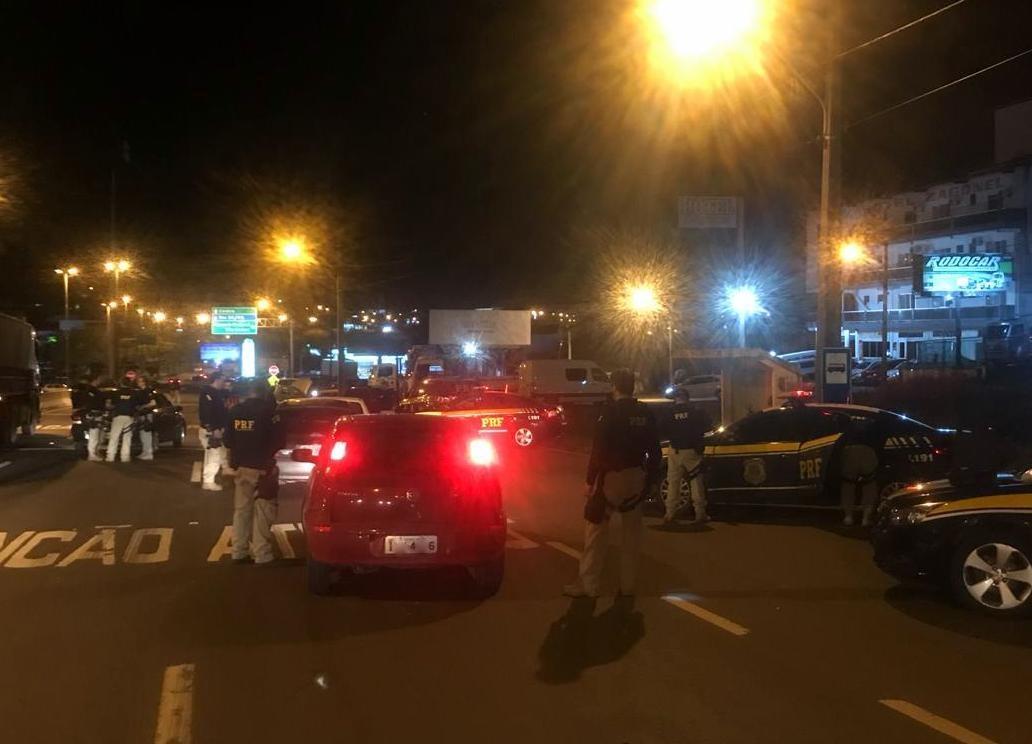 117 motoristas são flagrados embriagados no final de semana nas rodovias federais de SC