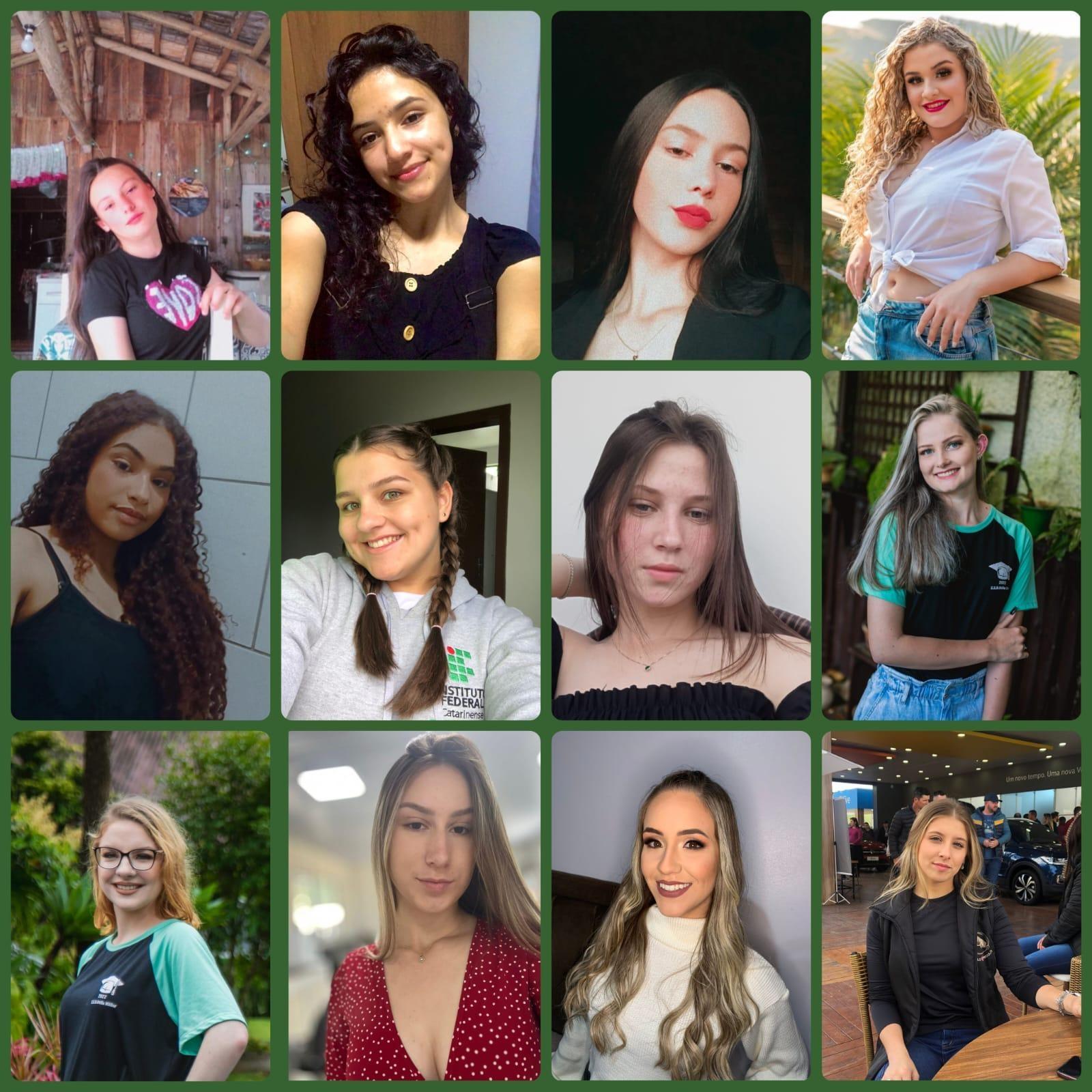 12 candidatas disputam o cargo de rainha e princesas do município de Chapadão do Lageado