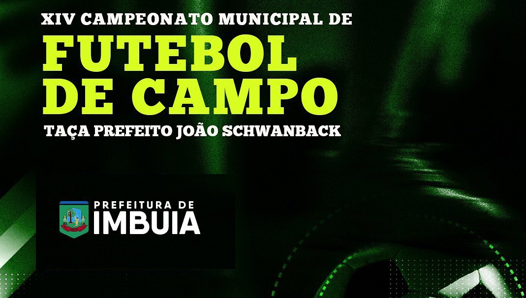 Municipal de Futebol de Campo em Imbuia começa em março