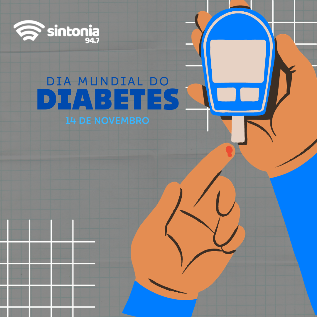 14 de novembro é o dia de conscientização sobre o risco do diabetes