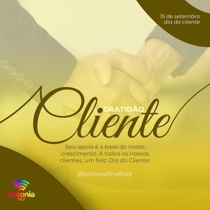 15 de setembro é celebrado o Dia do Cliente