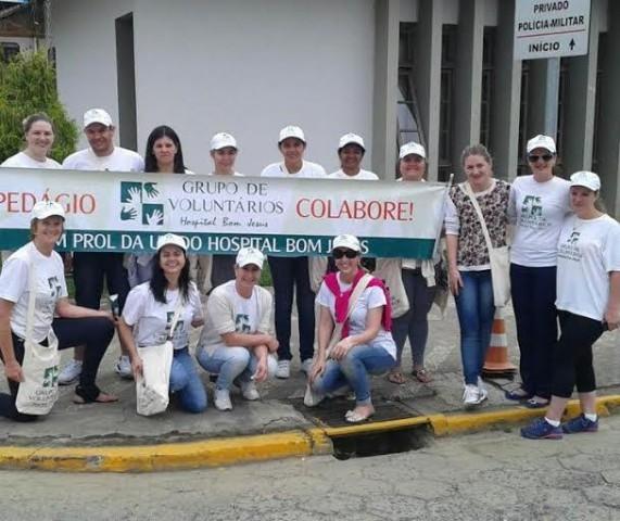 Mais de R$ 18 mil são arrecadados em Ituporanga com Pedágio Solidário em prol da UTI do HBJ