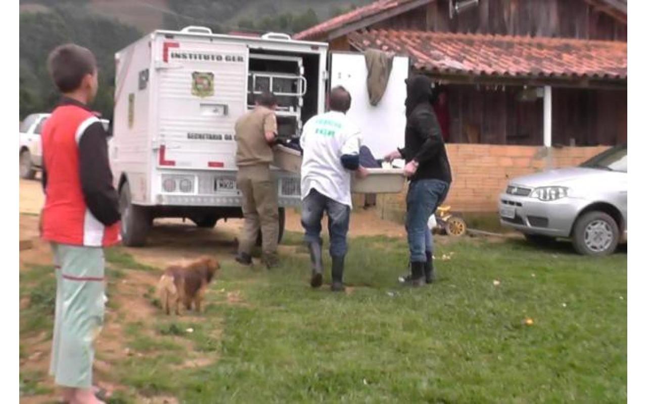 Polícia Civil investiga ossada humana encontrada em área rural de Leoberto Leal
