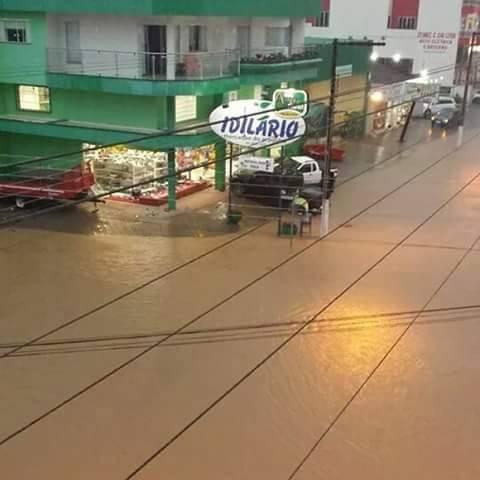 Forte chuva causa novos alagamentos em Ituporanga