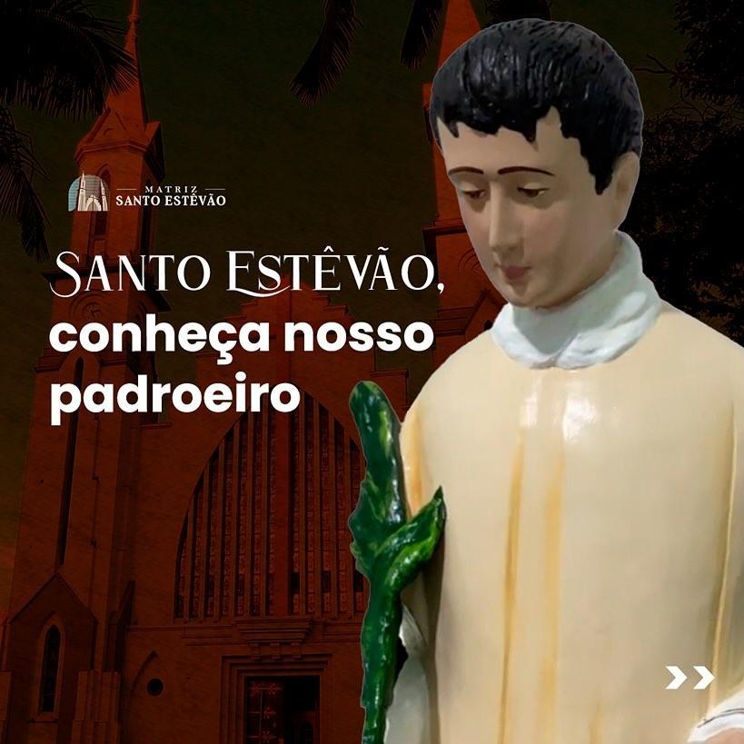 26 de dezembro é dedicado a Santo Estêvão, padroeiro de Ituporanga