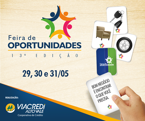 Inicia hoje a feira de oportunidades em Rio do Sul