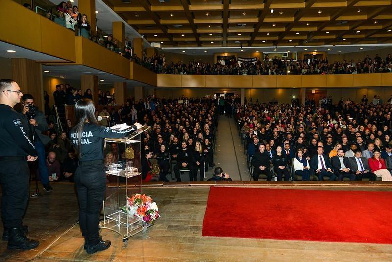 412 policiais penais passam a reforçar a segurança das unidades prisionais de SC