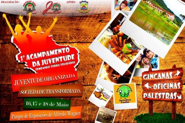 Acampamento da juventude rural vai ser realizado em Alfredo Wagner