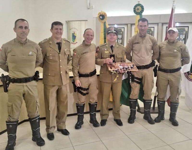 6º Posto da Polícia Militar Rodoviária de Aurora tem novo comandante