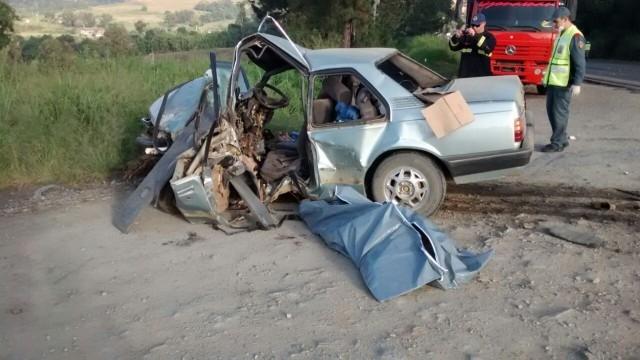 BR-470: Acidente mata duas pessoas em Pouso Redondo