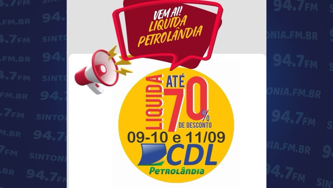 8ª edição do Liquida Petrolândia inicia nesta segunda-feira (09)
