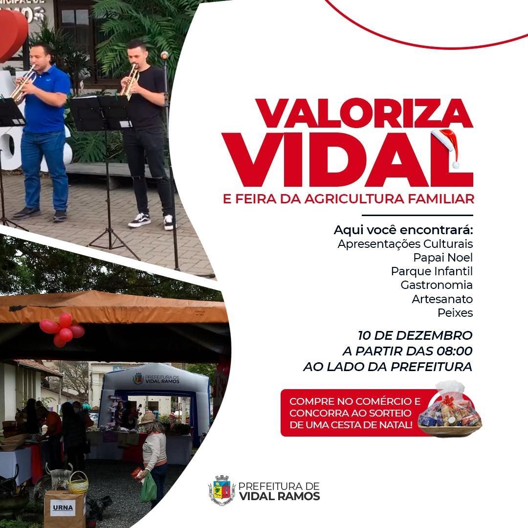 8ª edição do programa Valoriza Vidal e Feira da Agricultura Familiar ocorre nesta sexta (10)