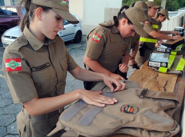 Polícia Militar de SC forma 202 mulheres para o posto de soldado nesta sexta