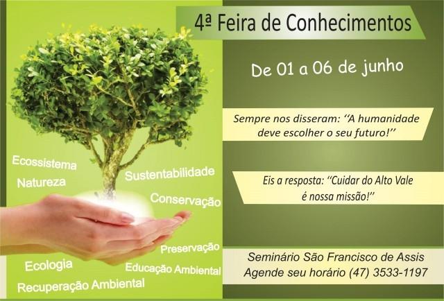 Seminário São Francisco de Assis realiza 4ª Feira do Conhecimento