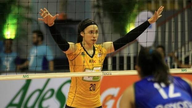 Jogadora de Rio do Sul leva o prêmio de melhor saque na Superliga