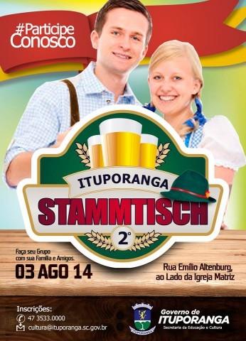 Interessados em participar do Stammtisch em Ituporanga ainda podem se inscrever