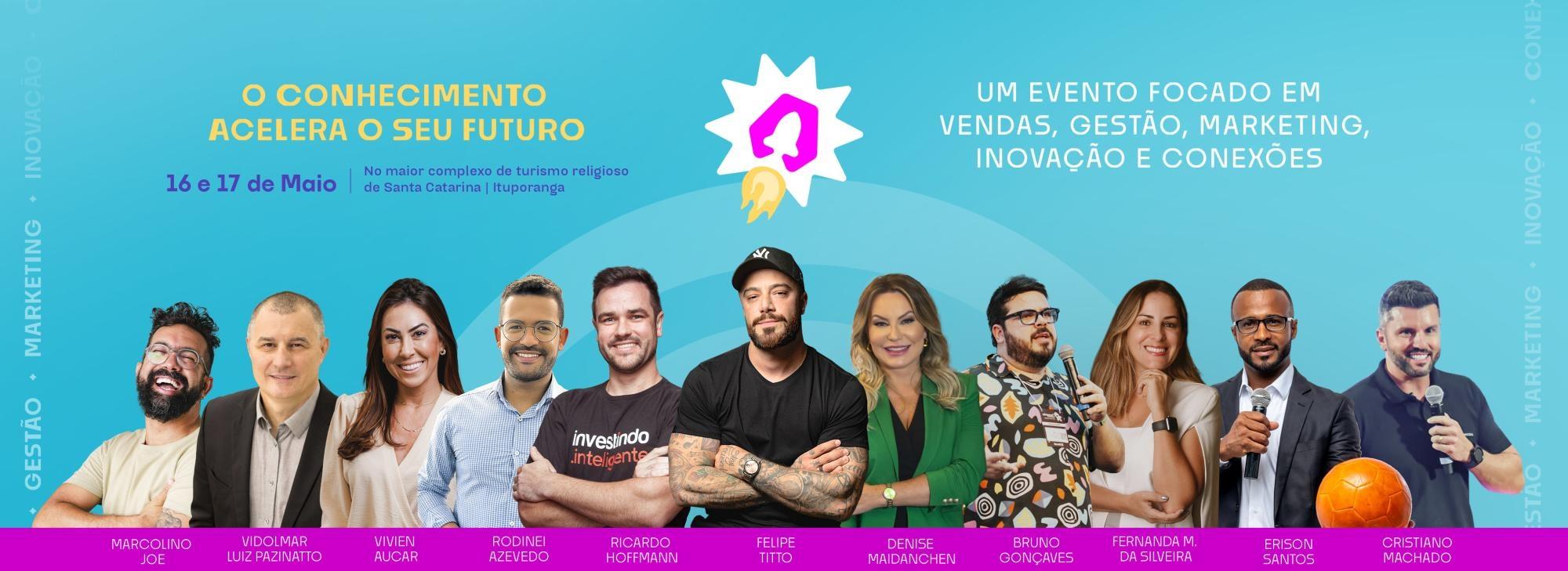 Acelera Alto Vale retorna com programação voltada ao desenvolvimento pessoal e empresarial