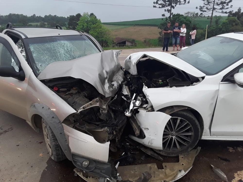 Acidente deixa 3 mortos e 2 feridos na SC-110, em Ituporanga