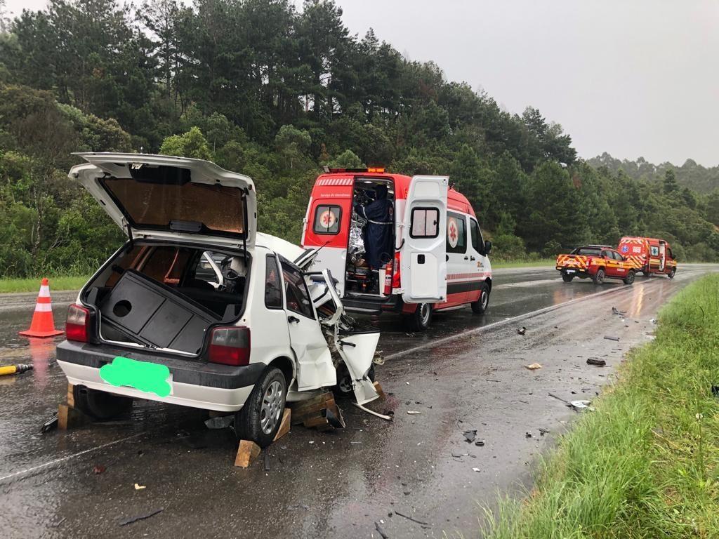 Motorista morre após grave acidente em Bom Retiro