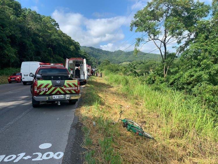 Acidente mata duas pessoas na BR-470, em Apiúna