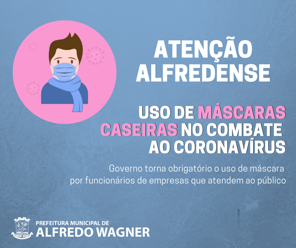 Administração de Alfredo Wagner retoma as atividades de forma gradativa e com medidas de prevenção ao coronavírus