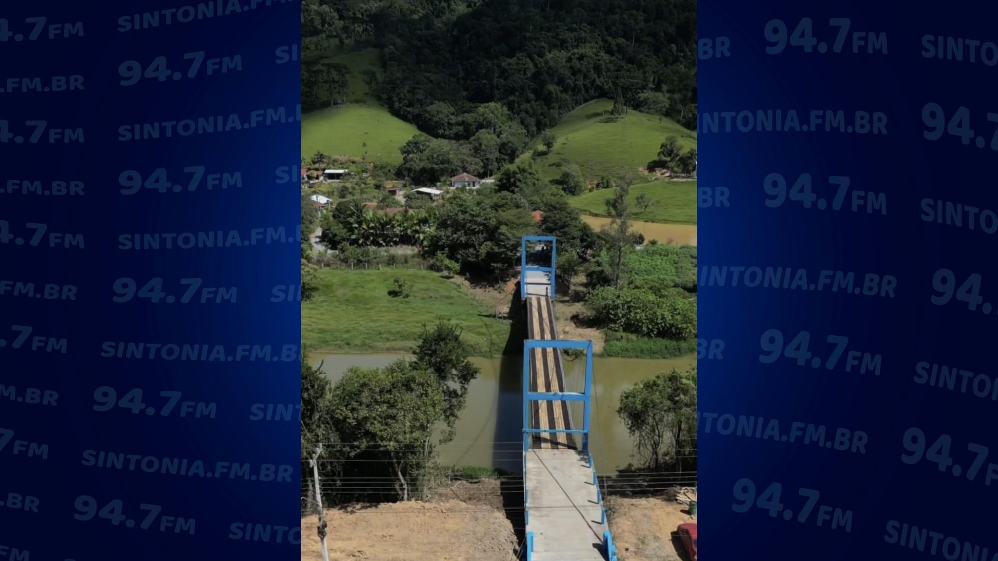 Administração de Aurora entrega terceira ponte revitalizada em menos de um ano