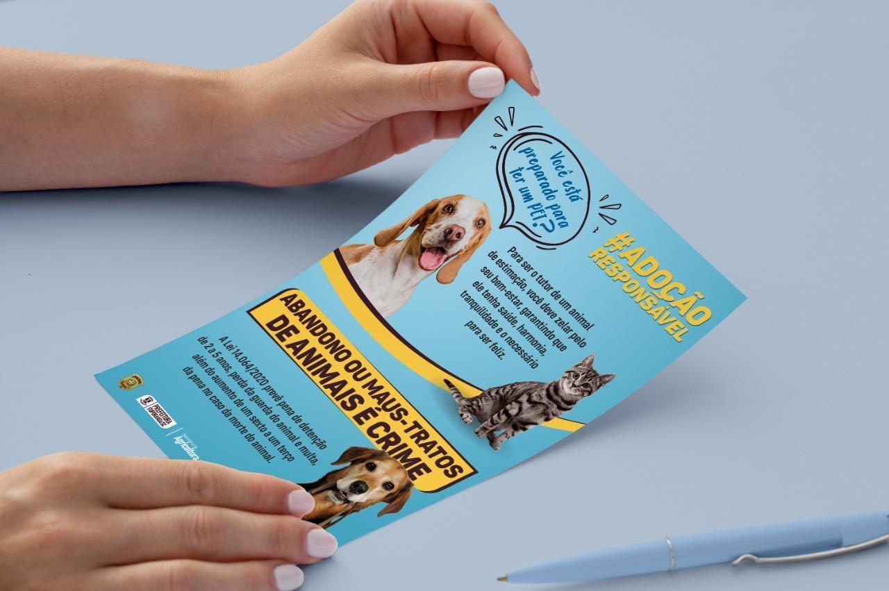 Campanha contra maus-tratos a animais e conscientização sobre posse responsável será realizada em Ituporanga