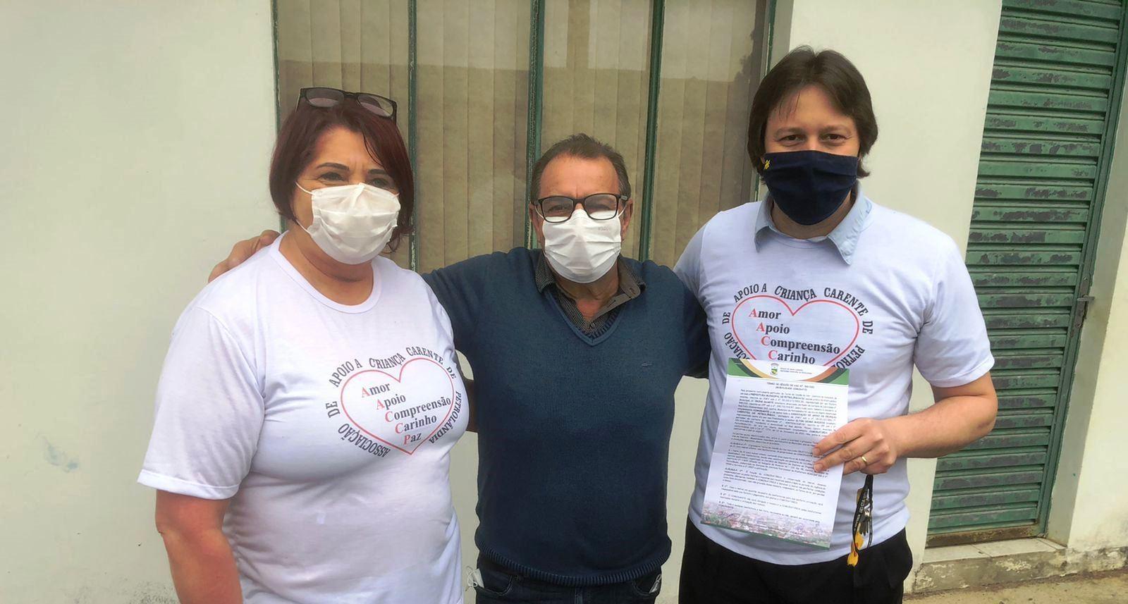 Administração de Petrolândia cede estrutura da antiga Bioplantas para uso da Associação de Crianças Carentes