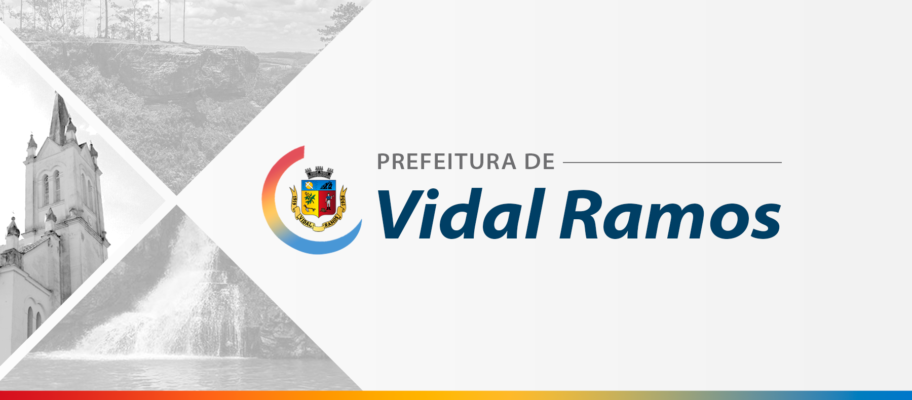 Administração de Vidal Ramos segue obras de pavimentação no Centro da cidade