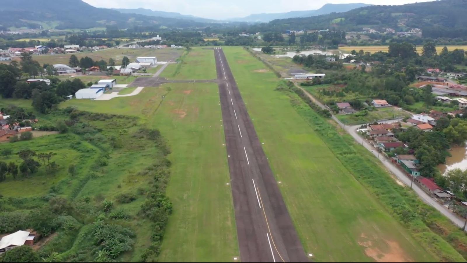 Aeroporto Regional Helmuth Baumgarten movimenta mais de 10 mil passageiros em 2024