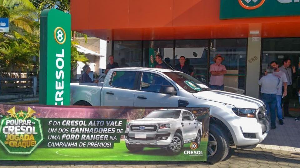 Agricultor de Aurora fatura Ford Ranger em sorteio