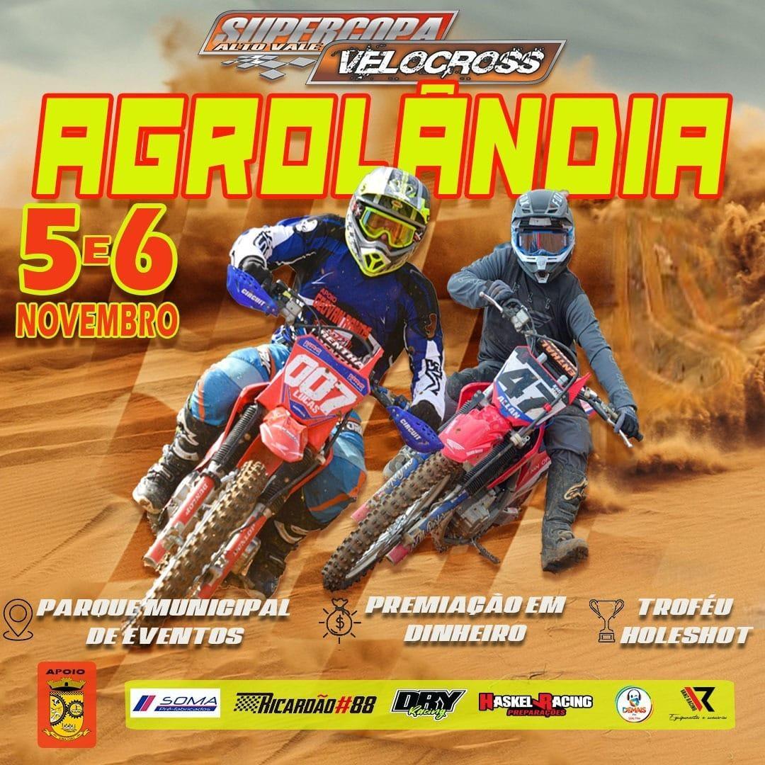 Agrolândia recebe evento de velocross nesse final de semana
