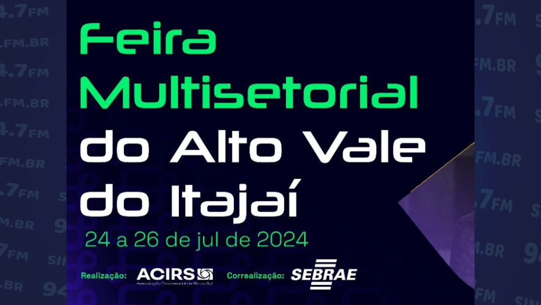 Agronegócio é destaque na 14ª Feira Multissetorial do Alto Vale do Itajaí - Fersul 2024