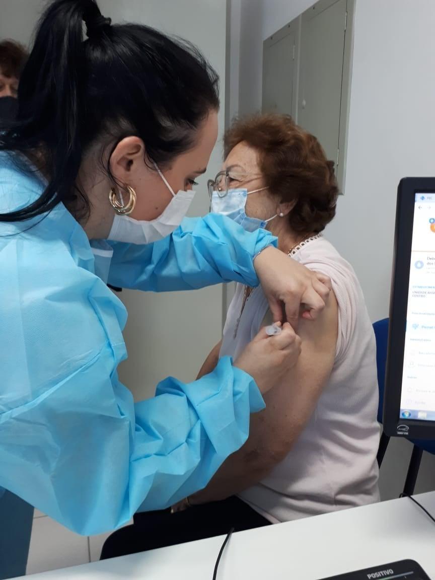 Alfredo Wagner quer finalizar a vacinação contra a covid em idosos acima de 70 anos ainda esta semana