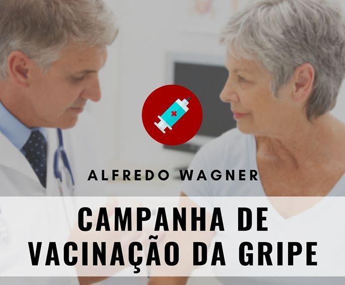 Alfredo Wagner retoma campanha de vacinação contra a gripe em idosos