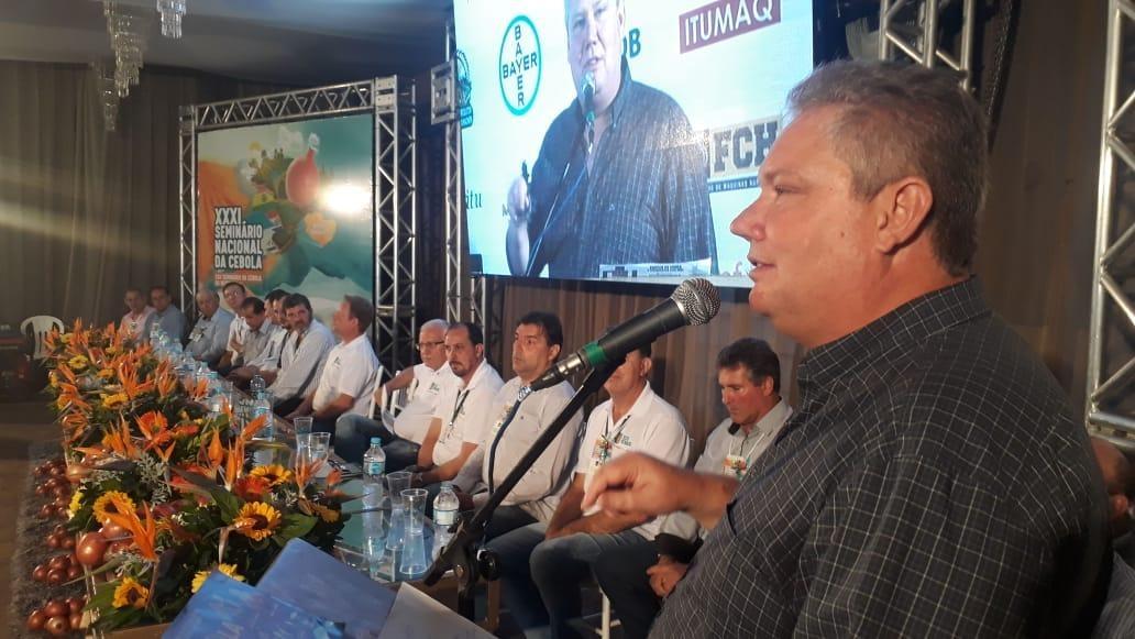 Alfredo Wagner sedia Seminário Nacional da Cebola e Seminário da Cebola do Mercosul