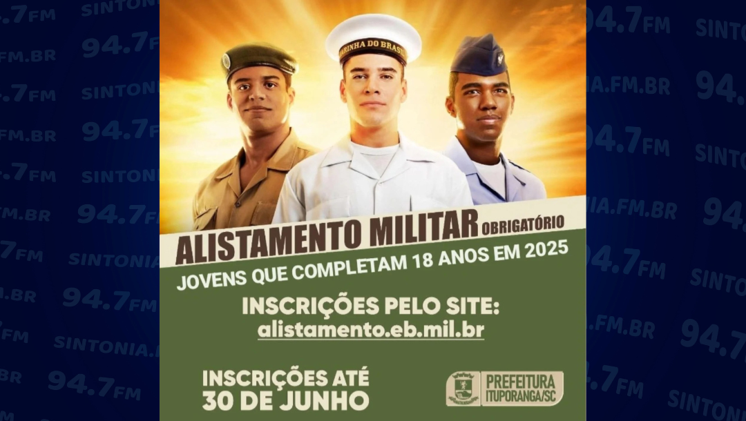 Alistamento Militar de 2025: Jovens devem se regularizar até 30 de junho
