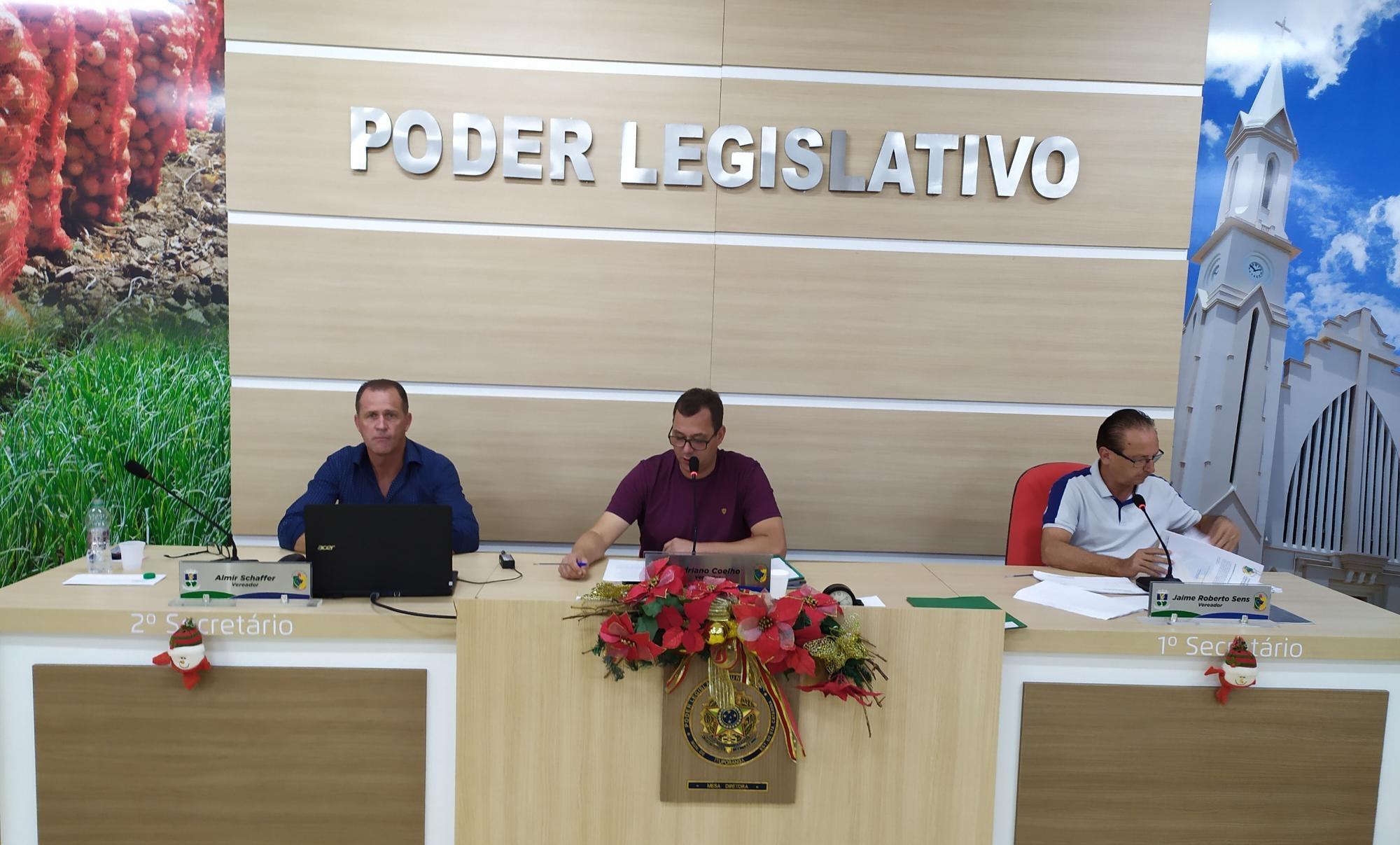 Almir Schafer (MDB) é eleito presidente da Câmara de Vereadores de Ituporanga para 2020