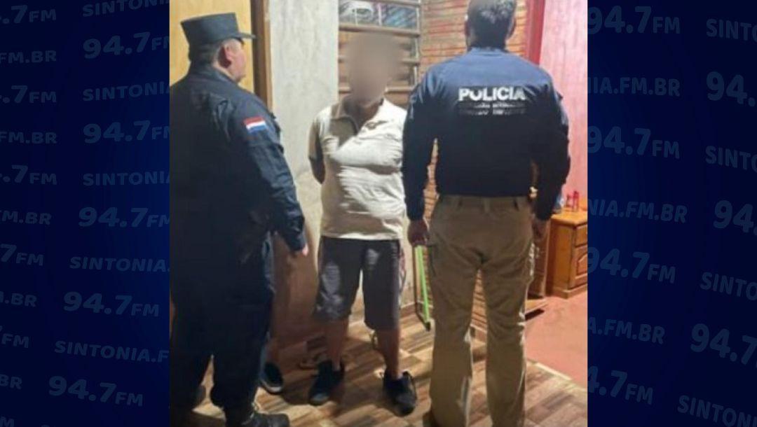 Alto Vale: Foragido condenado por estupro de enteadas é preso no Paraguai