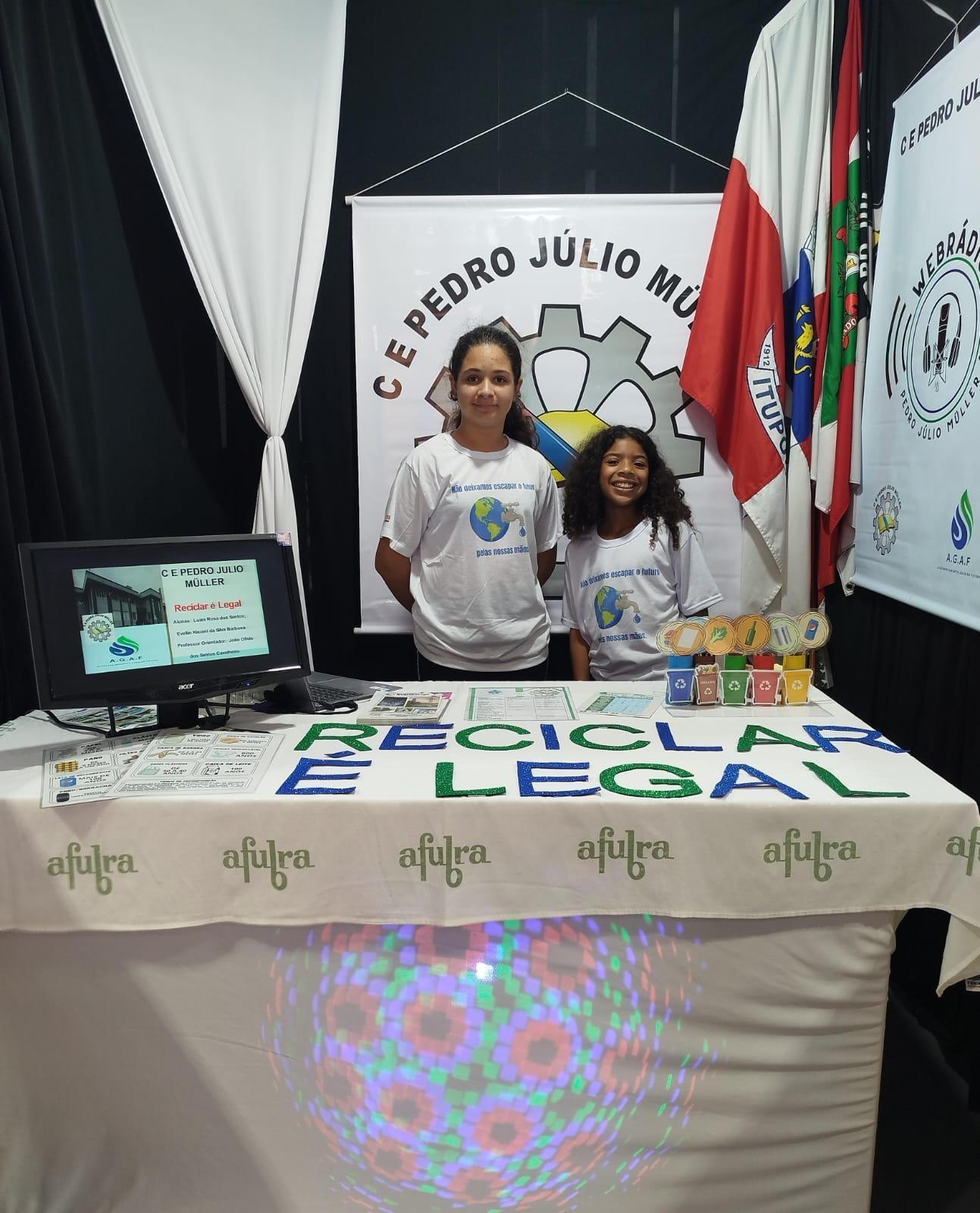 Alunas de Ituporanga representam Santa Catarina na ExpoAgro 2025