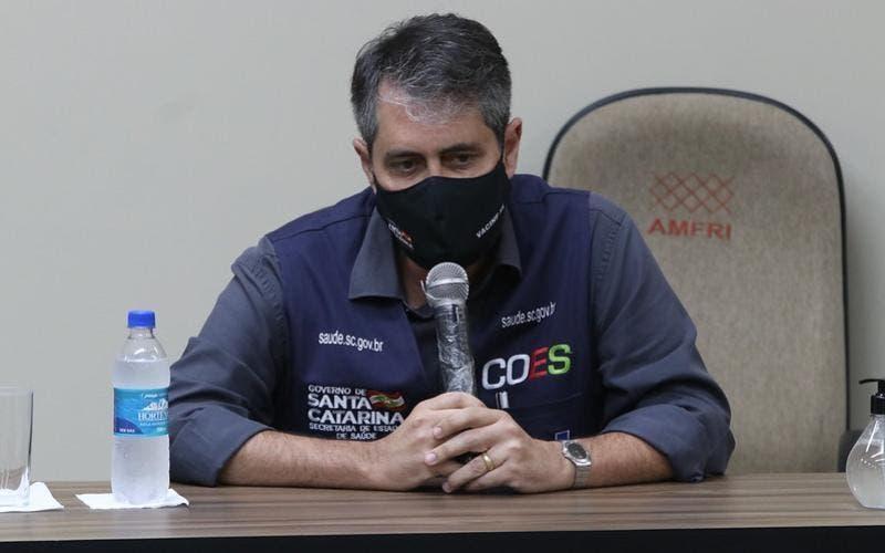 André Motta confirma saída do cargo de secretário de Saúde de SC
