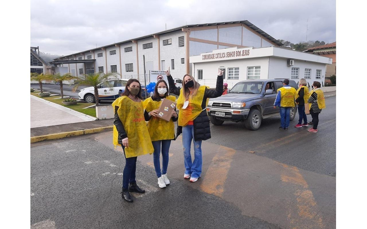 APAE de Ituporanga atinge novo recorde em pedágio e arrecada R$ 92 mil 